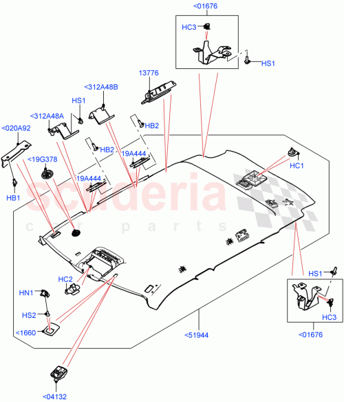 Part Diagram for Land Rover LR117528