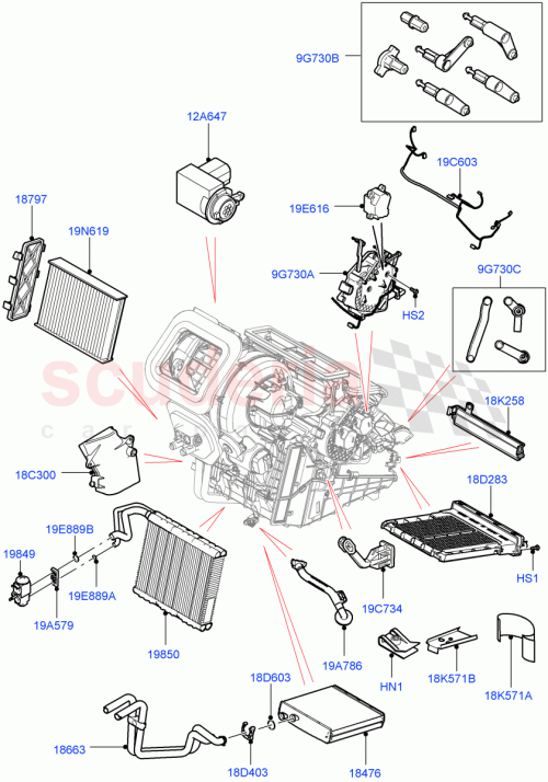 Part Diagram for Land Rover LR159892