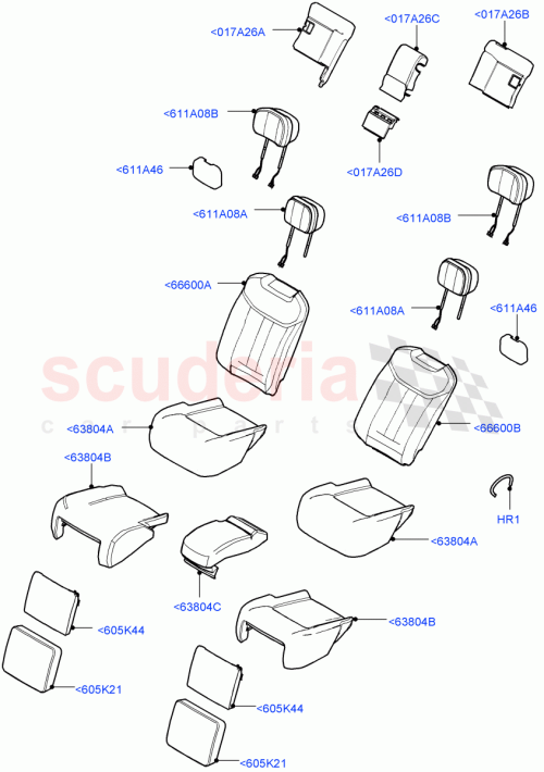 Part Diagram for Land Rover LR172355