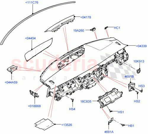 Part Diagram for Land Rover LR117975