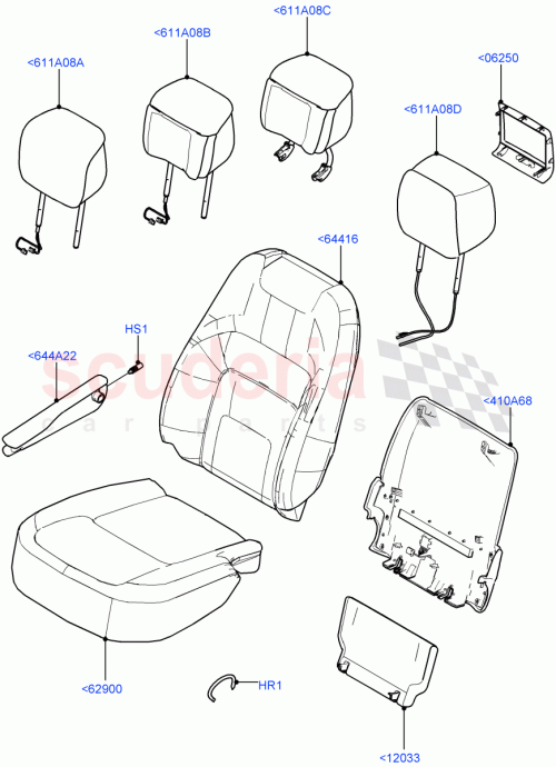 Part Diagram for Land Rover LR113934