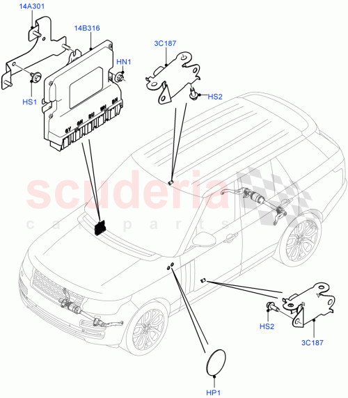 Part Diagram for Land Rover LR033253