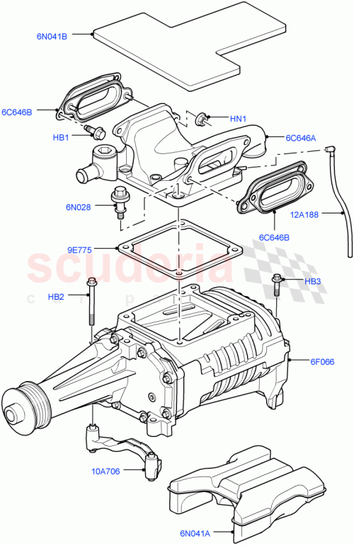 Part Diagram for Land Rover 4649492