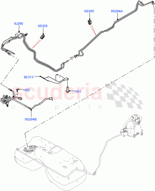 Part Diagram for Land Rover LR139949