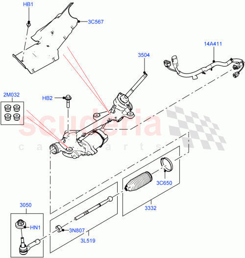 Part Diagram for Land Rover LR125336