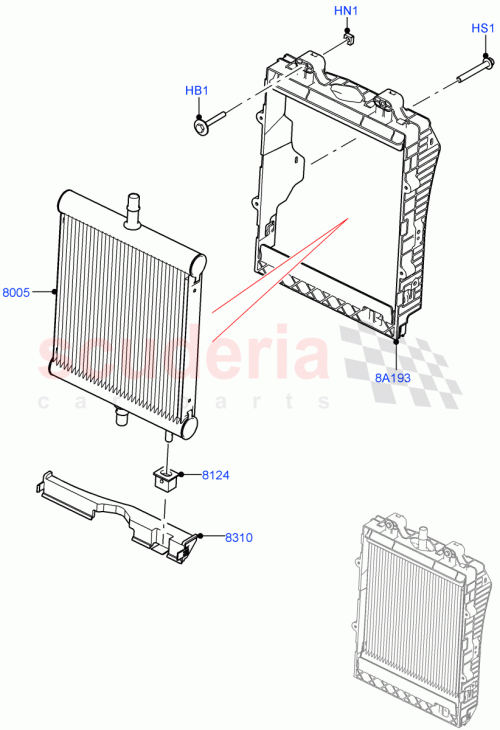 Part Diagram for Land Rover LR151518