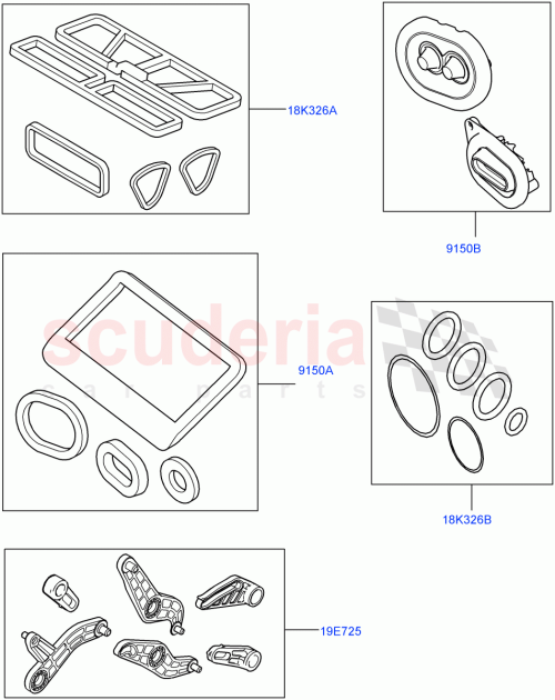 Part Diagram for Land Rover LR093018