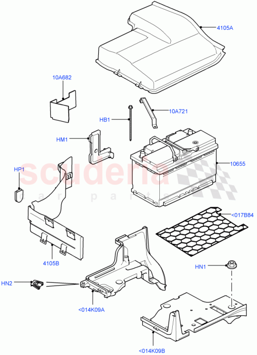 Part Diagram for Land Rover LR071638