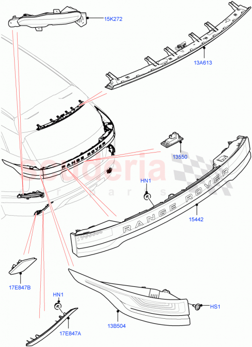Part Diagram for Land Rover LR093427