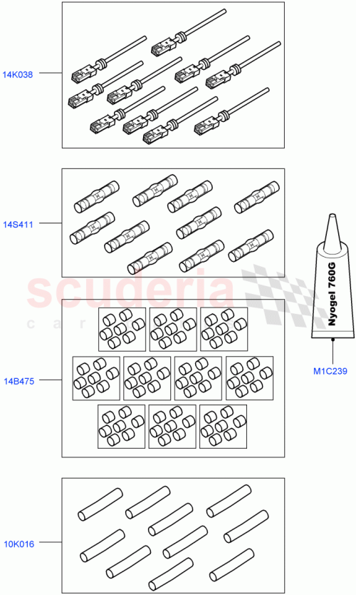 Part Diagram for Land Rover 418452