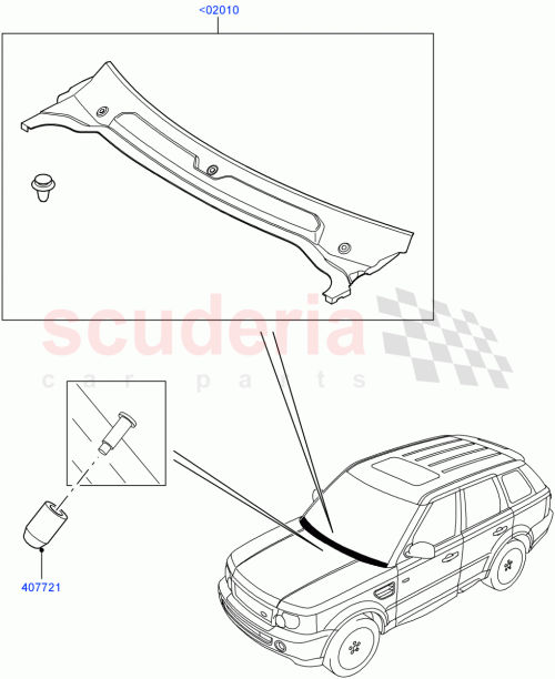 Part Diagram for Land Rover JAG500012PMA