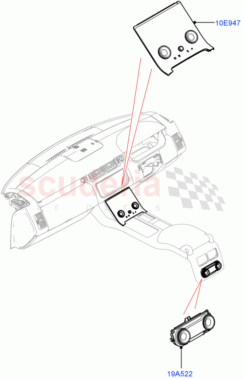 Part Diagram for Land Rover LR106578