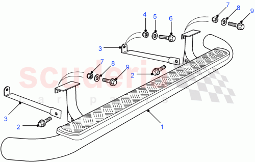 Part Diagram for Land Rover LR060116