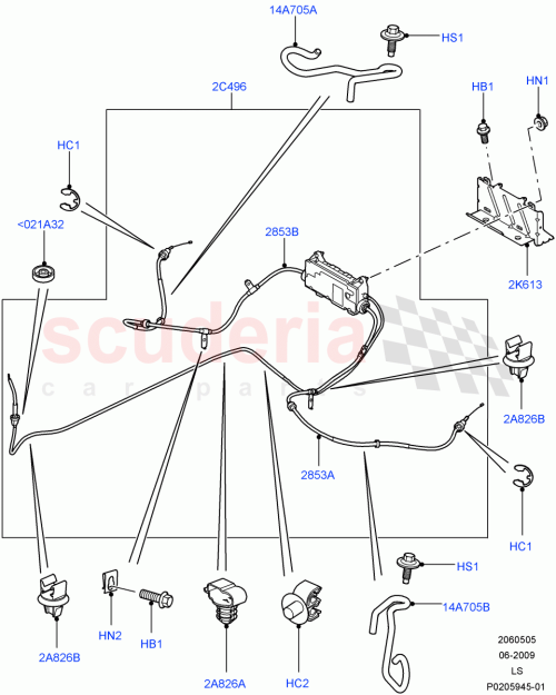 Part Diagram for Land Rover LR018469