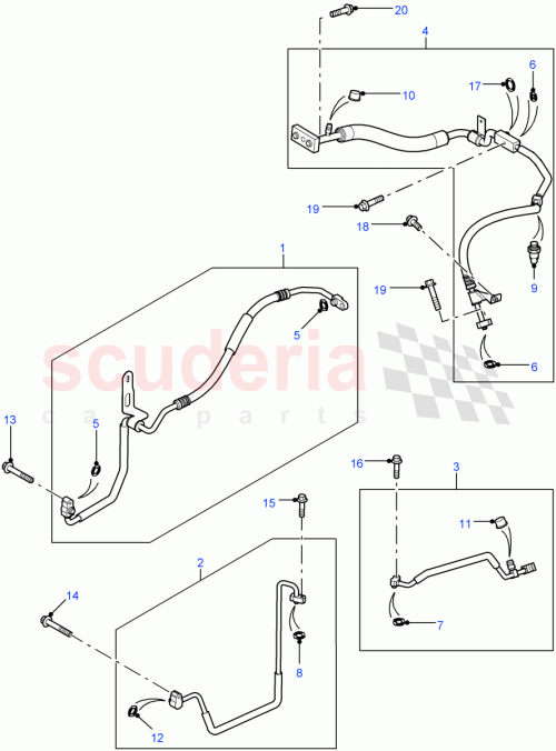 Part Diagram for Land Rover JUF500340