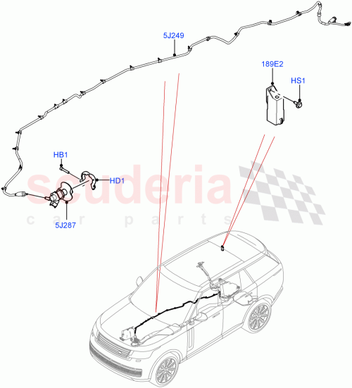 Part Diagram for Land Rover LR141974