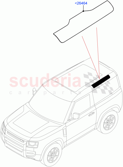 Part Diagram for Land Rover LR132458