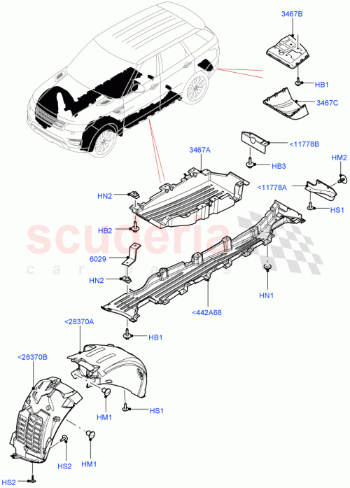 Part Diagram for Land Rover LR087672