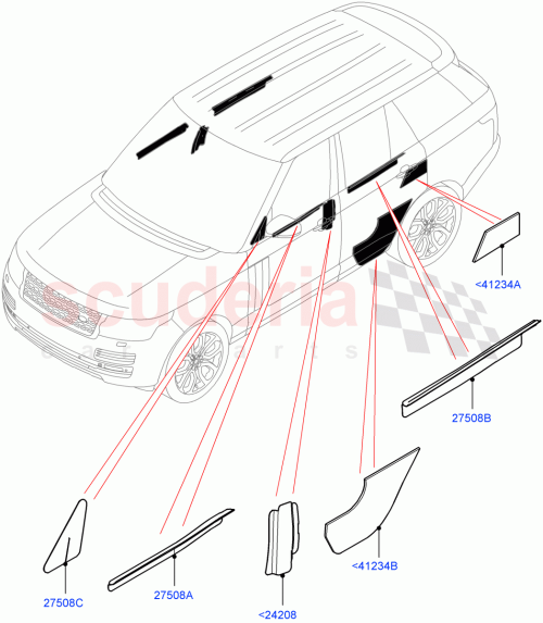 Part Diagram for Land Rover LR069829