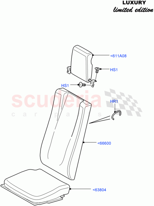 Part Diagram for Land Rover LR035721