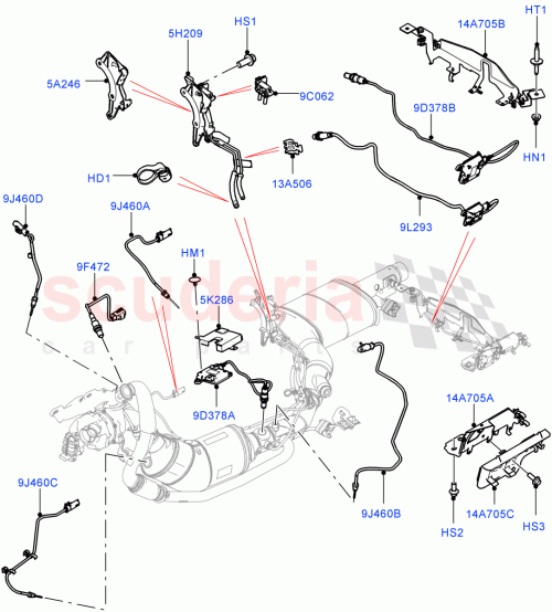 Part Diagram for Land Rover LR104388