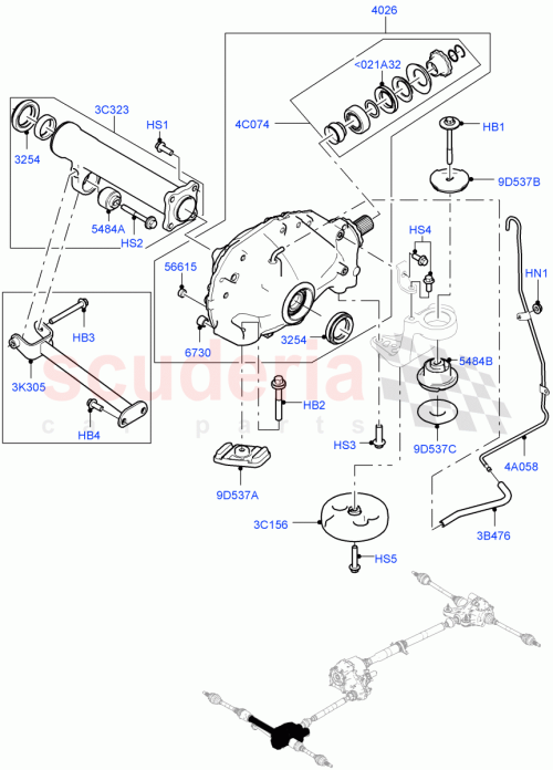 Part Diagram for Land Rover LR139178