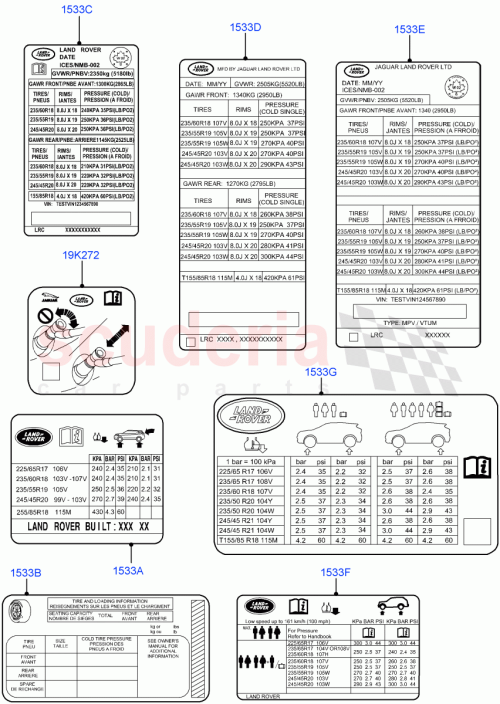 Part Diagram for Land Rover LR137891