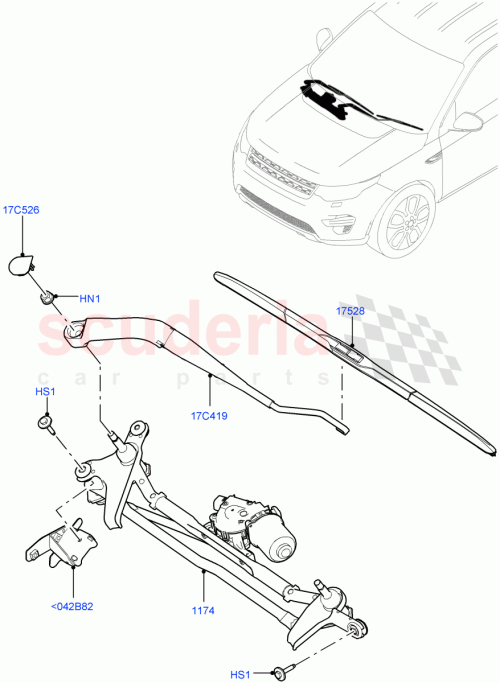 Part Diagram for Land Rover LR058846