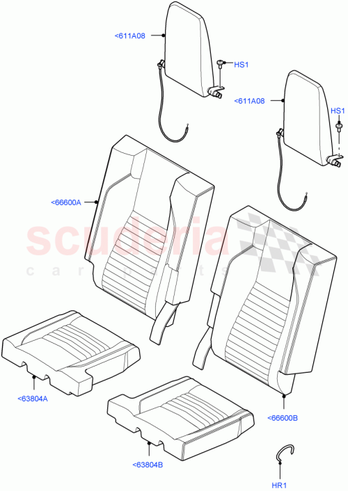 Part Diagram for Land Rover LR158352