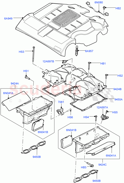 Part Diagram for Land Rover LR062494