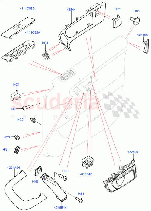 Part Diagram for Land Rover LR063727