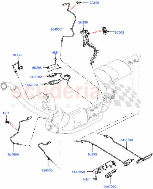 Part Diagram for Land Rover LR146853