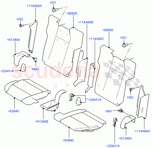 Part Diagram for Land Rover LR057849