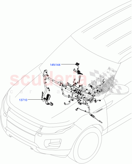 Part Diagram for Land Rover LR096713