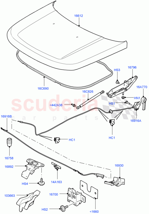 Part Diagram for Land Rover LR013914