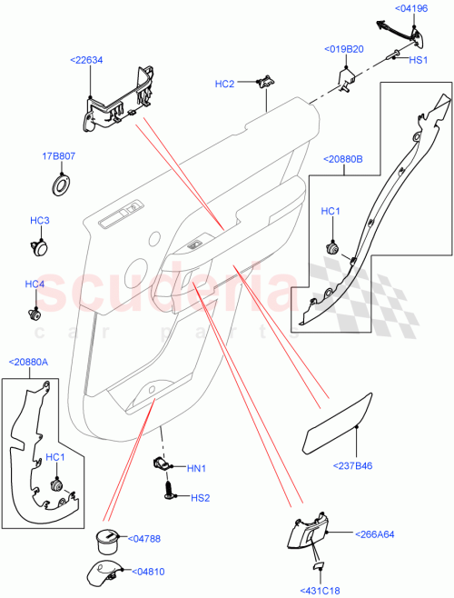 Part Diagram for Land Rover LR046742