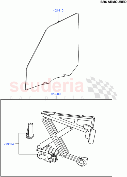 Part Diagram for Land Rover LR012549