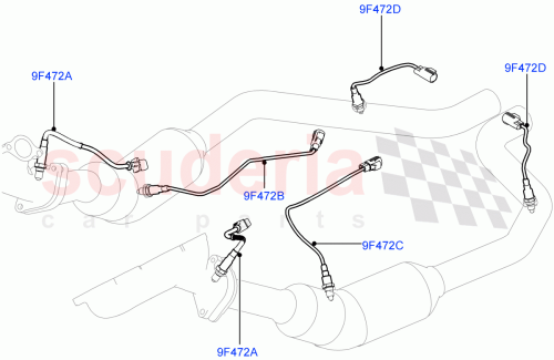 Part Diagram for Land Rover LR156160