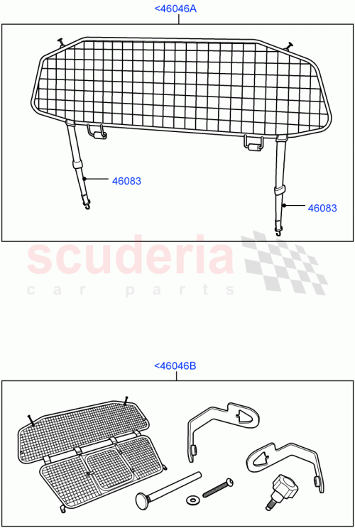 Part Diagram for Land Rover VUB503890