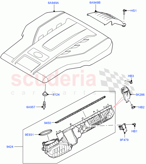 Part Diagram for Land Rover LR159964