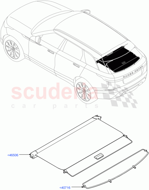 Part Diagram for Land Rover LR091593