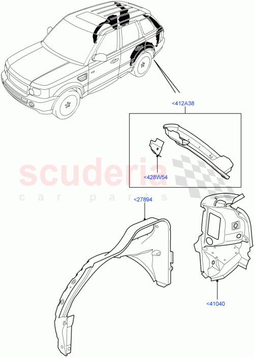 Part Diagram for Land Rover ALR790921