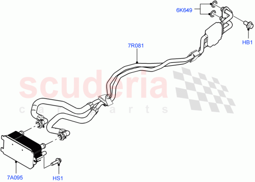 Part Diagram for Land Rover LR106177