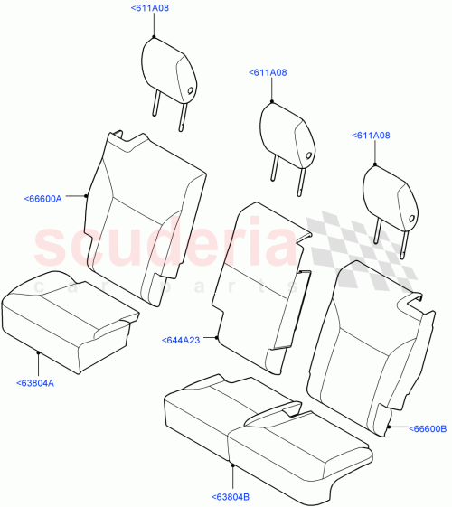 Part Diagram for Land Rover LR142905