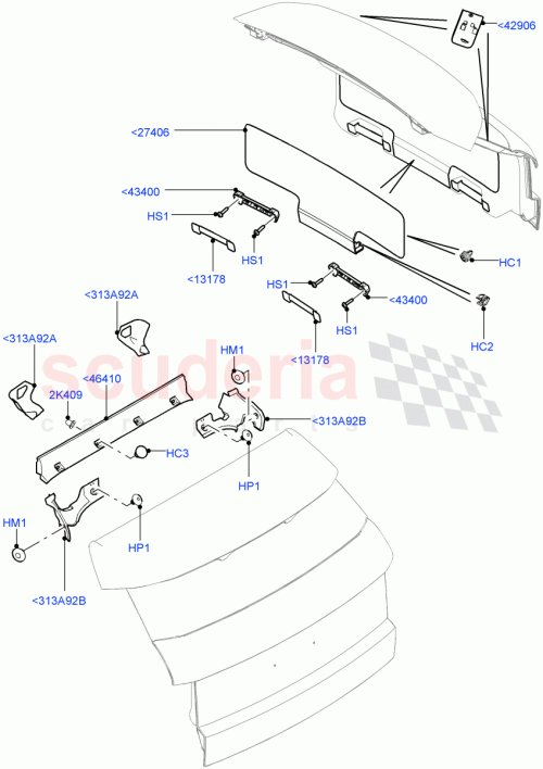 Part Diagram for Land Rover LR072351