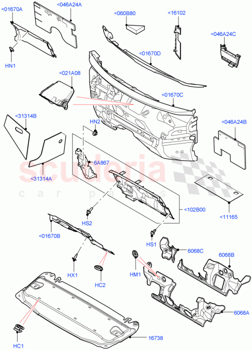 Part Diagram for Land Rover LR148903
