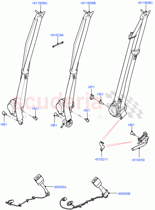 Part Diagram for Land Rover LR155096