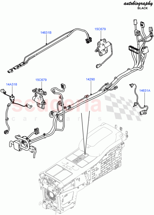Part Diagram for Land Rover LR092626