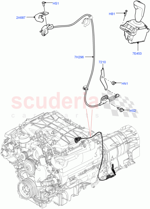 Part Diagram for Land Rover LR104315