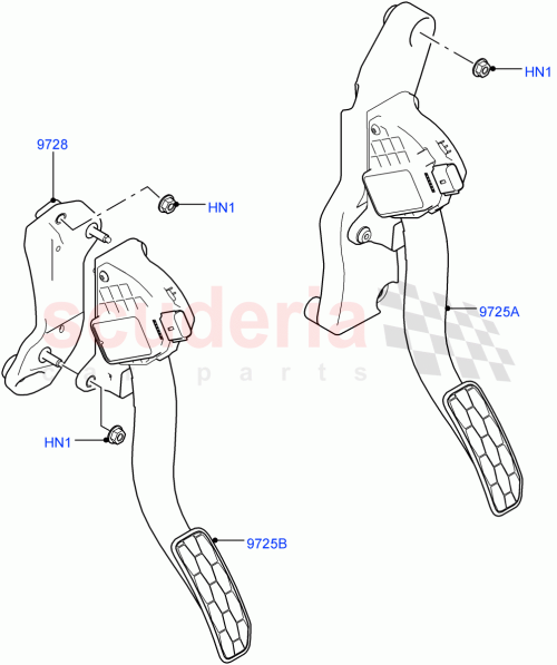 Part Diagram for Land Rover LR090802